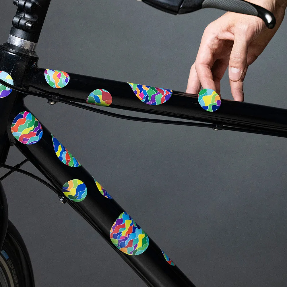 Reflective DIY Sticker: Flow