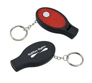 Reflective Key Light Whistle