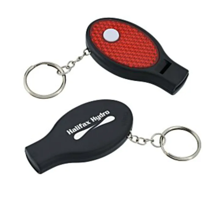Reflective Key Light Whistle