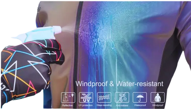 Reflective Rainbow Jacket
