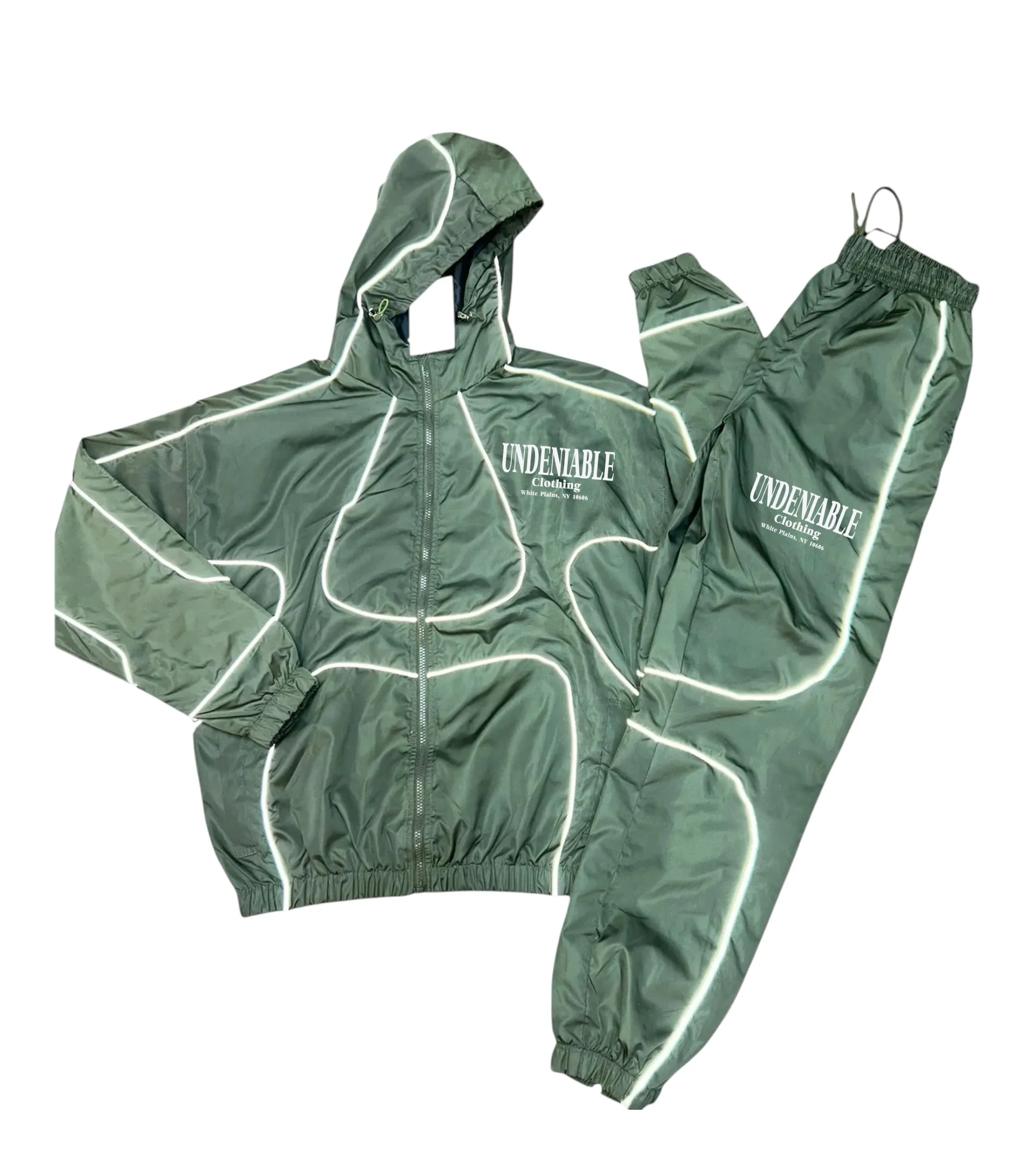 Reflective Windbreaker - Black