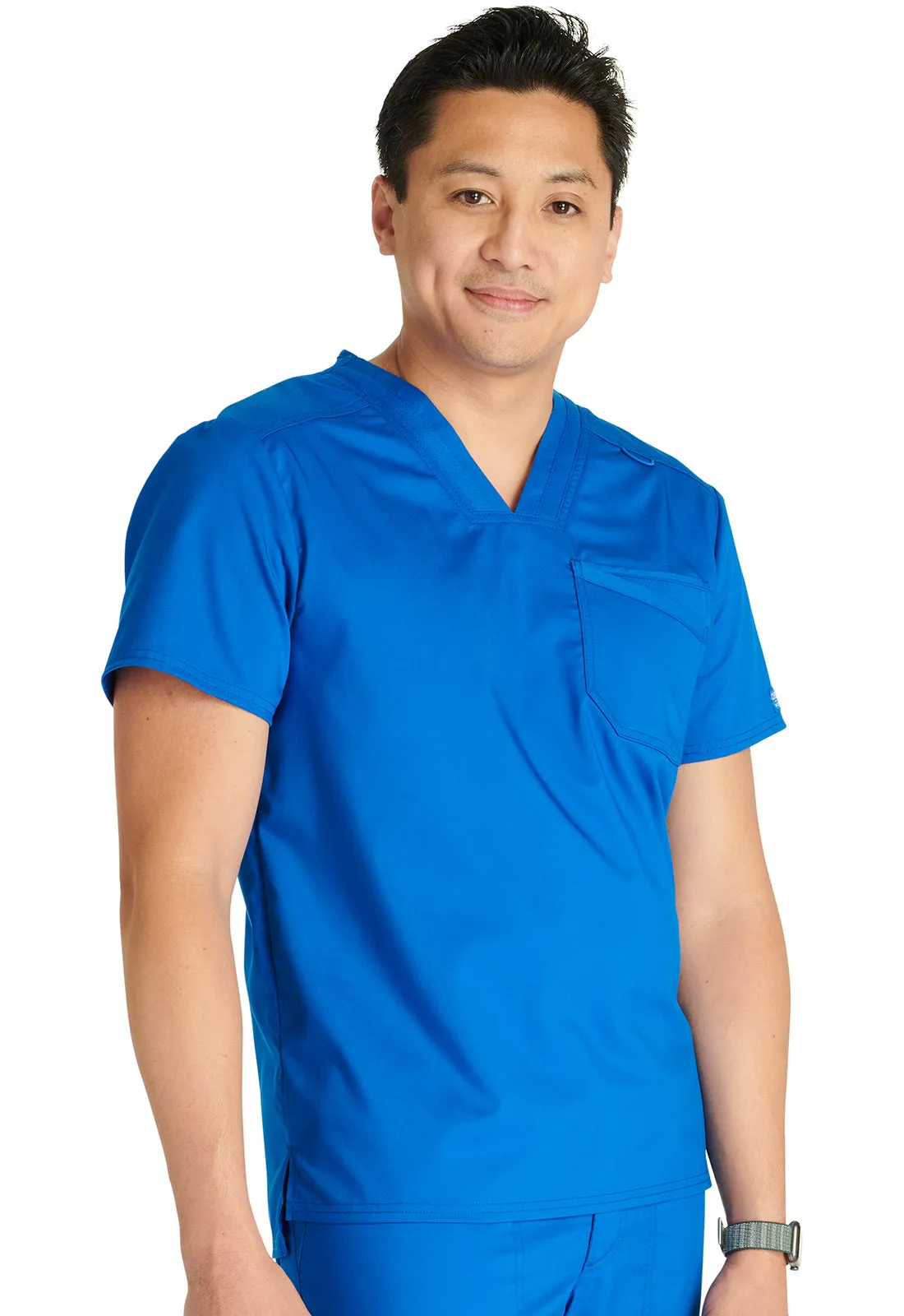 Revolution WW751 Men's V-Neck Top Royal