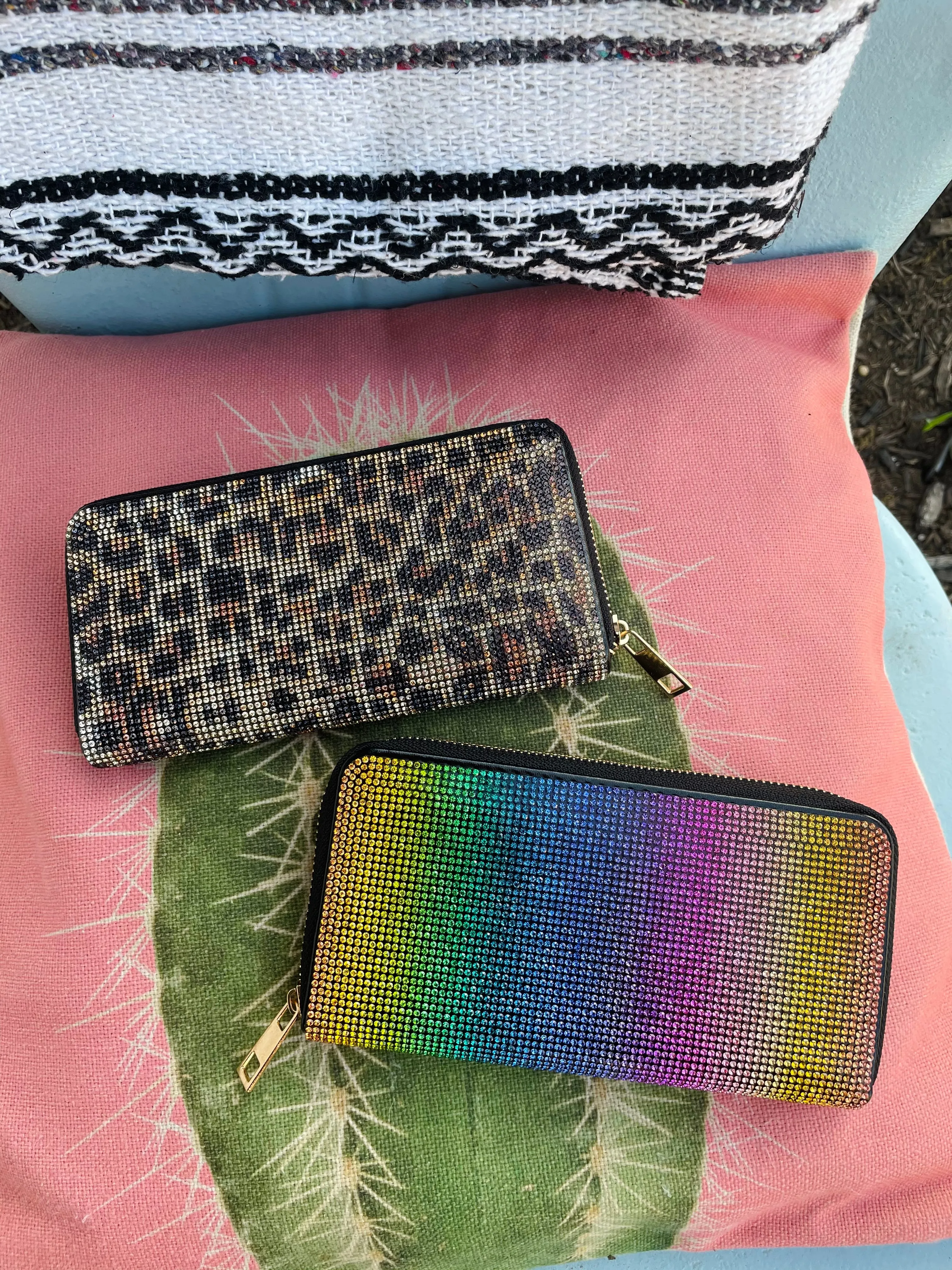 Rhinestone Bling Wallets