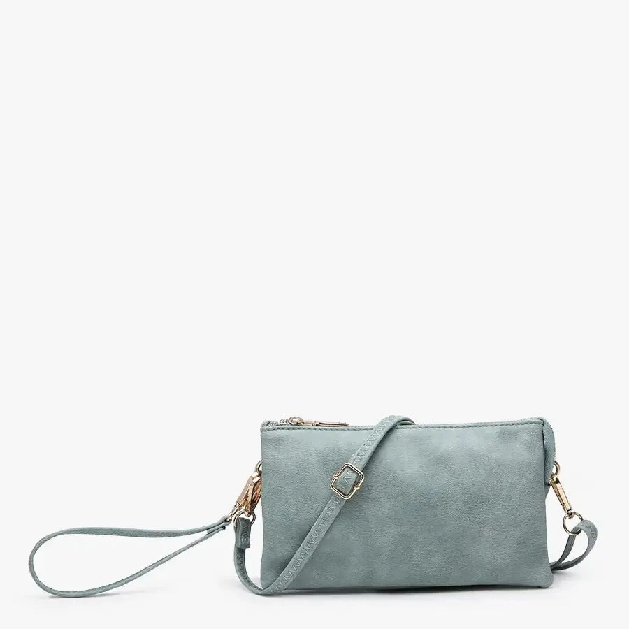Riley Crossbody Wristlet Teal