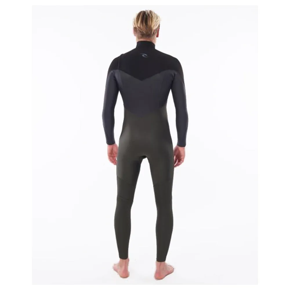 Rip Curl Dawn Patrol 3/2mm Chest Zip Summer Wetsuit  - Dark Green