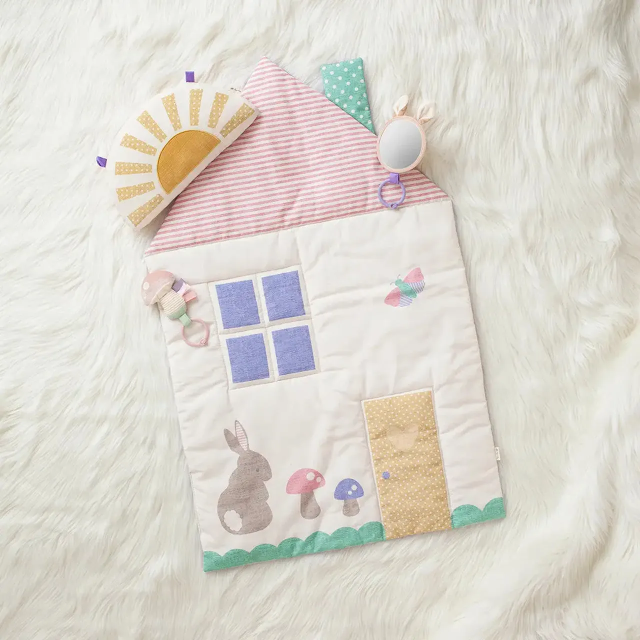 Ritzy Tummy Time Cottage Mat