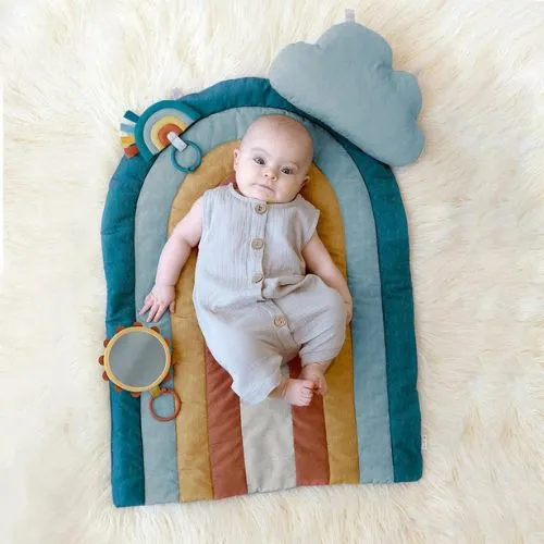 Ritzy Tummy Time Rainbow Mat