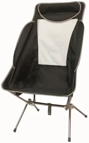 Rockwater Designs Highback Nano Recliner Chair Black