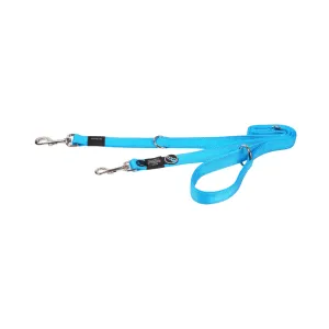 Rogz Utility Multi Lead Turquoise Reflective