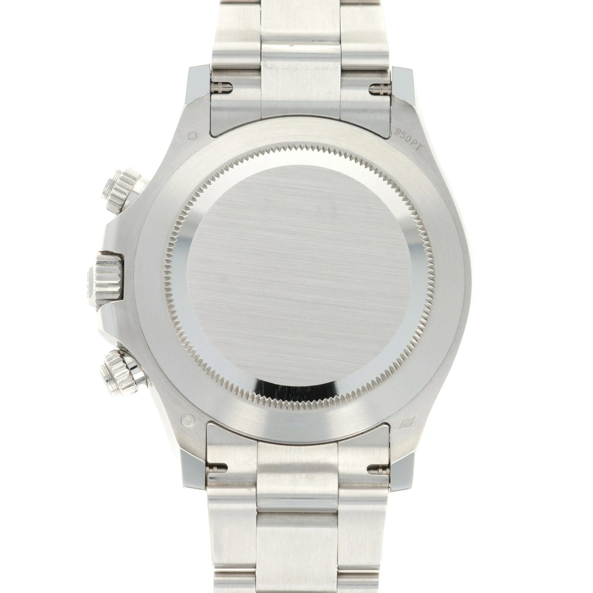 Rolex Platinum Cosmograph Daytona Baguette Diamond Watch Ref. 116576