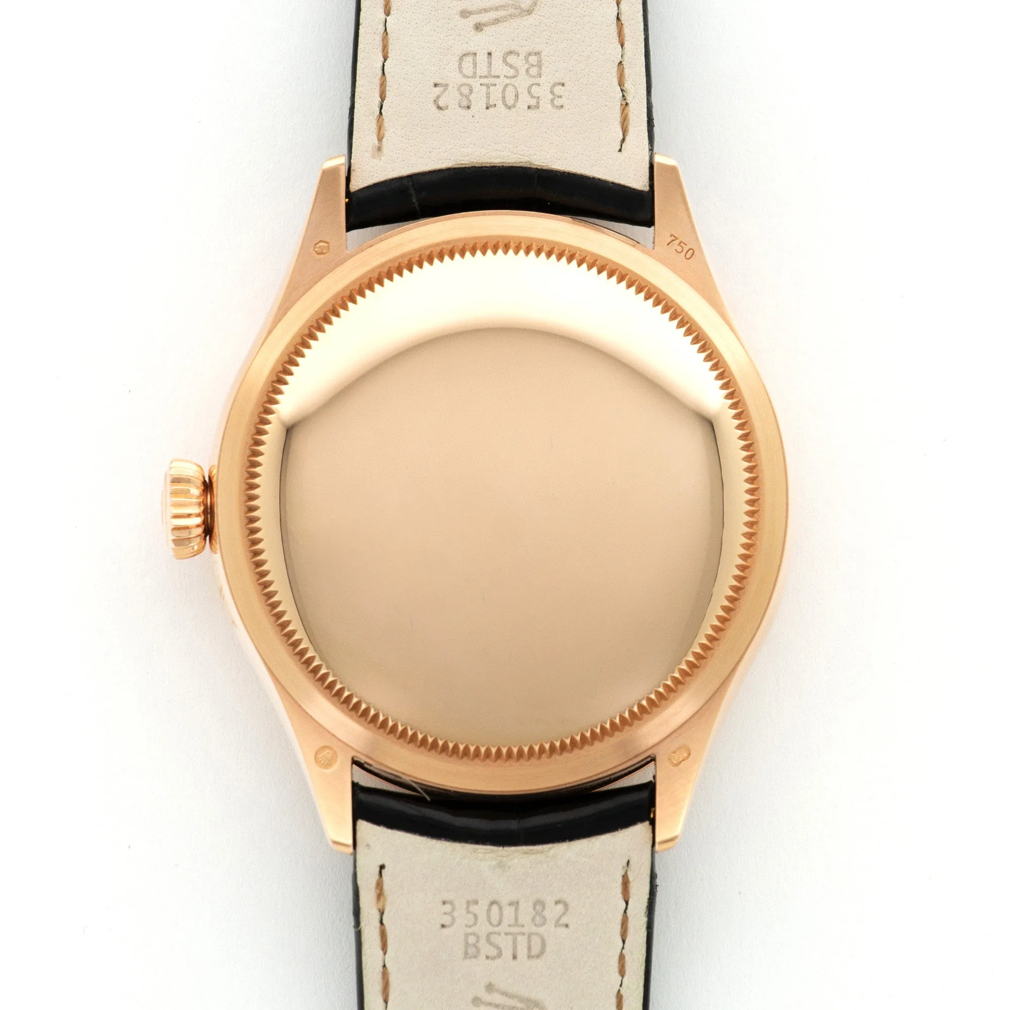 Rolex Rose Gold Cellini Strap Watch Ref. 50515