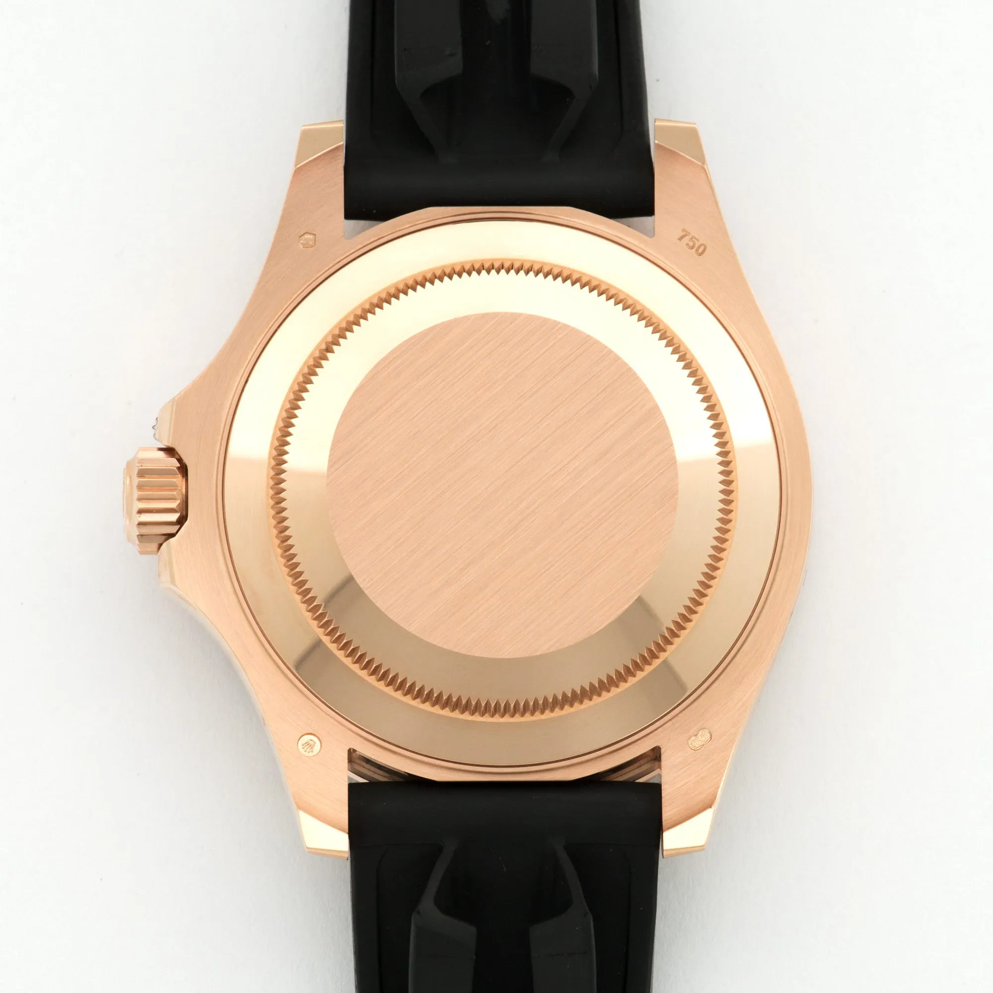 Rolex Rose Gold Yachtmaster Sapphire Watch Ref. 116695