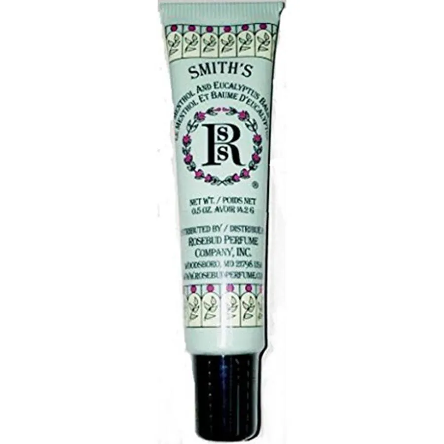 Rosebud Perfume Co Smith's Menthol and Eucalyptus Lip Balm Tube - 0.5 oz