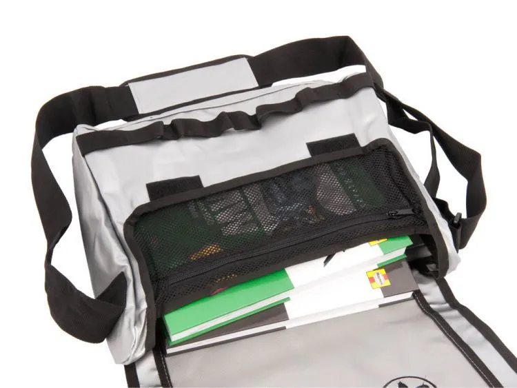 RR Power shoulder bag – silver