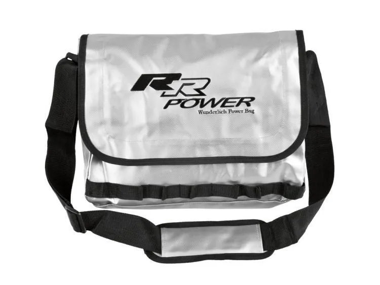 RR Power shoulder bag – silver