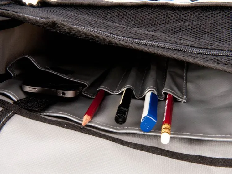 RR Power shoulder bag – silver