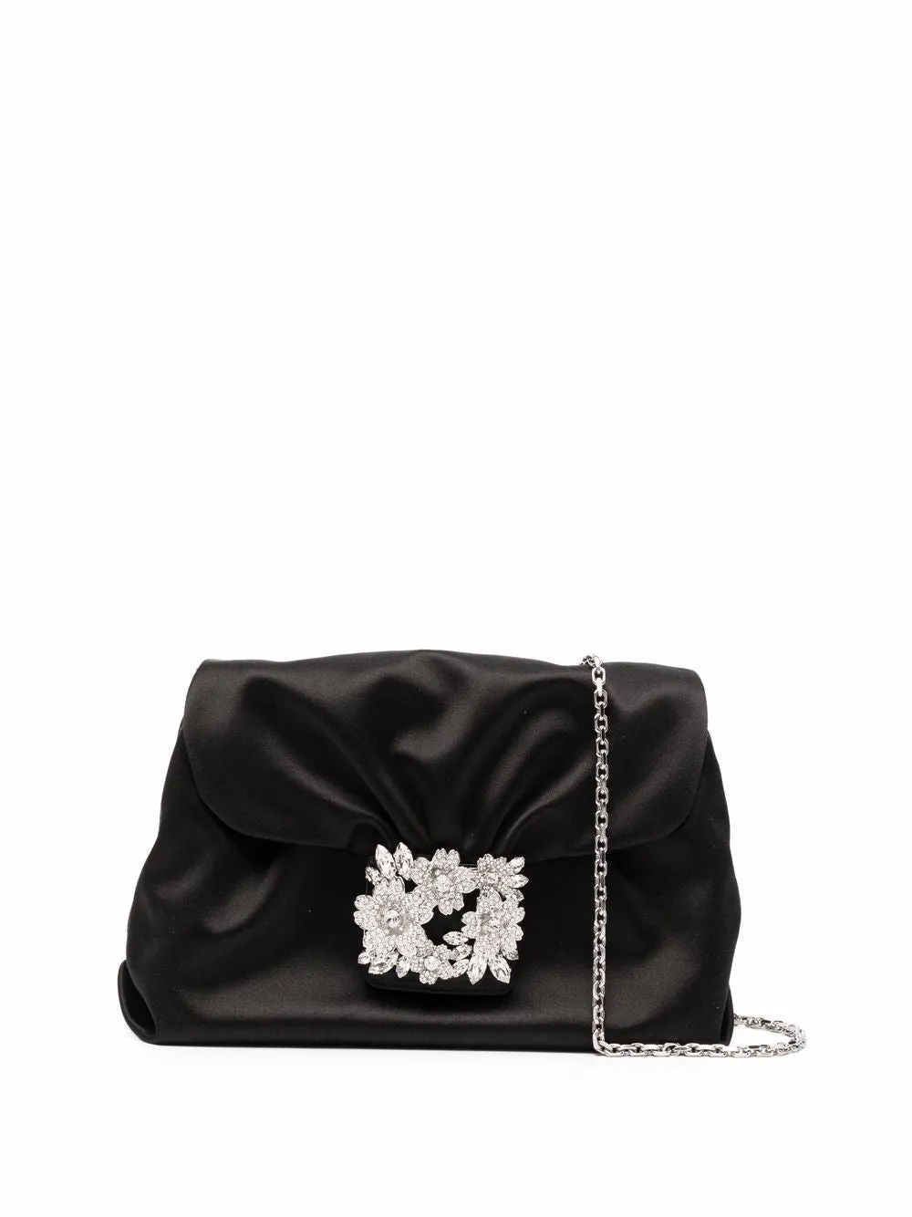 Rv bouquet satin clutch