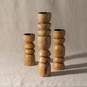 Saarde Alev Candle Holder Natural Medium