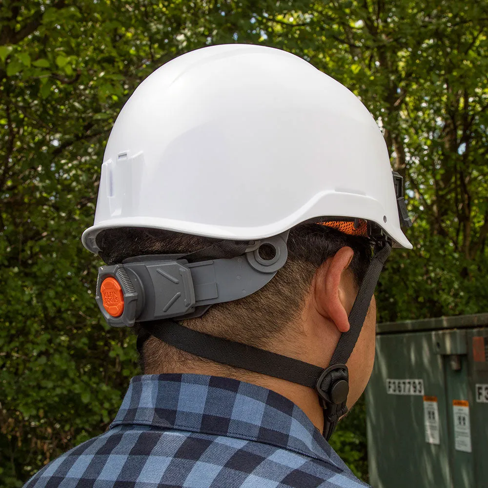 Safety Helmet, Vented-Class C, White