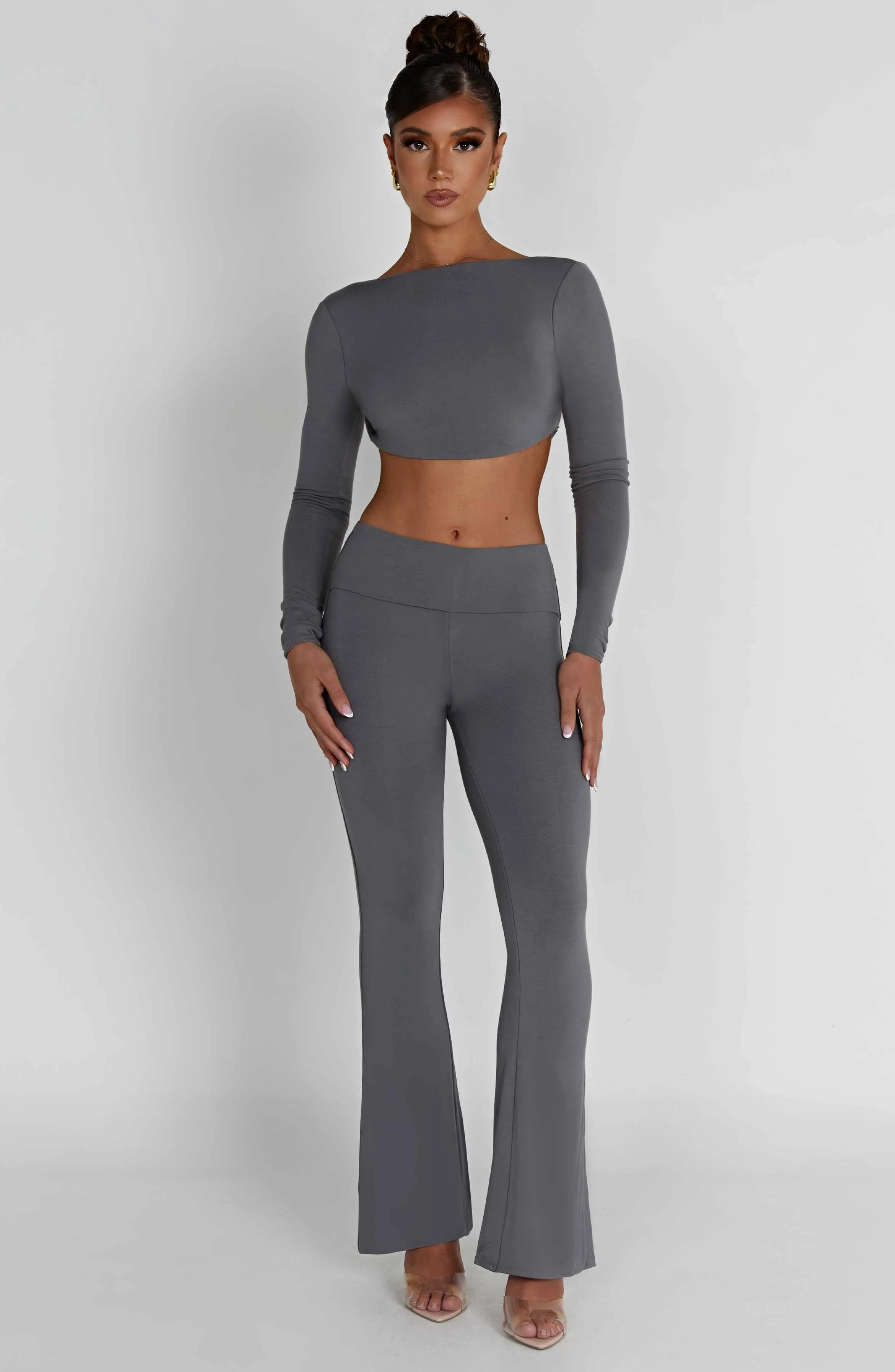 Sahra Top - Charcoal