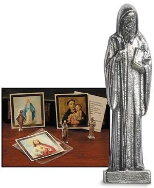 Saint Benedict Pocket Statue (1 1/2")