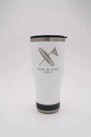 S&T Classic Vibe Tumbler-28 OZ w/ Bluetooth Speaker OR Power Bank Charger Base Attachment