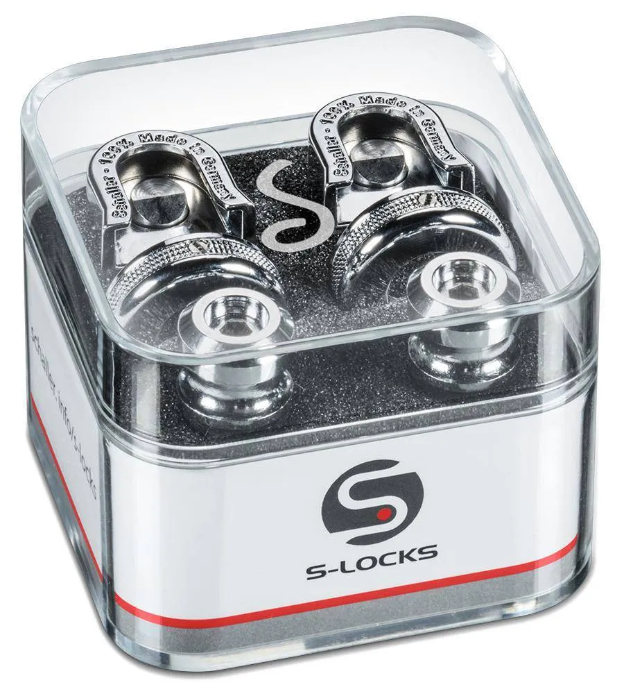 Schaller S-Lock Strap Locks - Various Finishes