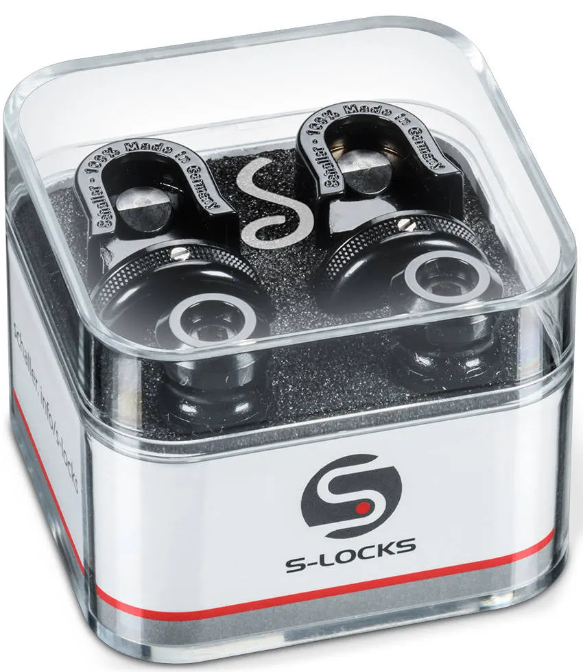 Schaller S-Lock Strap Locks - Various Finishes