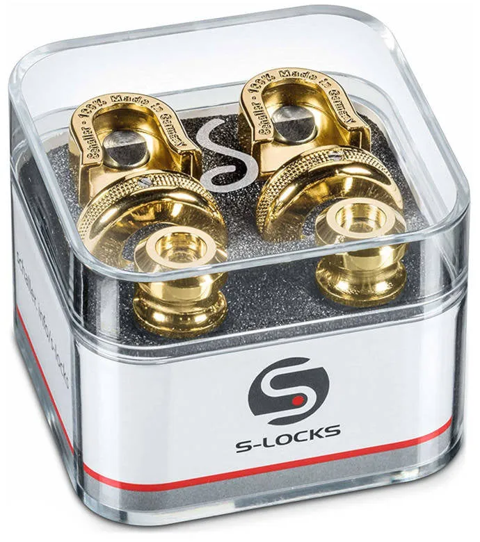 Schaller S-Lock Strap Locks - Various Finishes