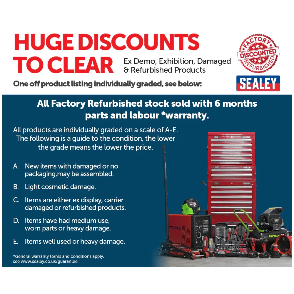 Sealey Gas Cylinder Safety Cage - 2 x 47kg Cylinders - B