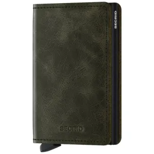 SECRID Slimwallet - Vintage Olive/Black