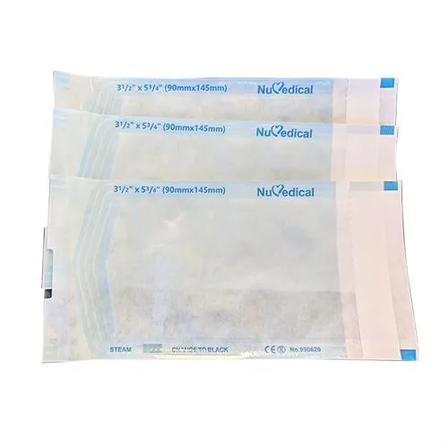 Self-Sealing Sterilisation Pouches, 190mm x 330mm, Class 4, 990618