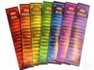 Seven Chakra Incense - 35 Sticks!