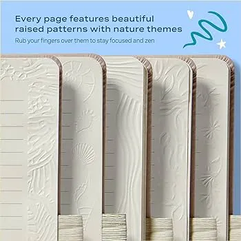 Shake it Up Sensory Journal with Tactile Cover and Embossed Paper