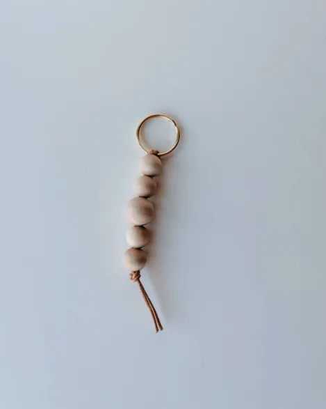 Small Beaded Key Fob
