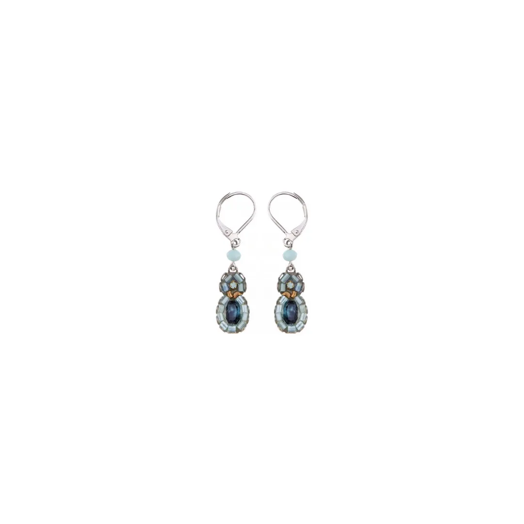 Small Changing Winds Lever Earrings