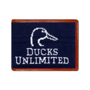 SMATHERS & BRANSON DUCKS UNLIMITED NEEDLEPOINT WALLET