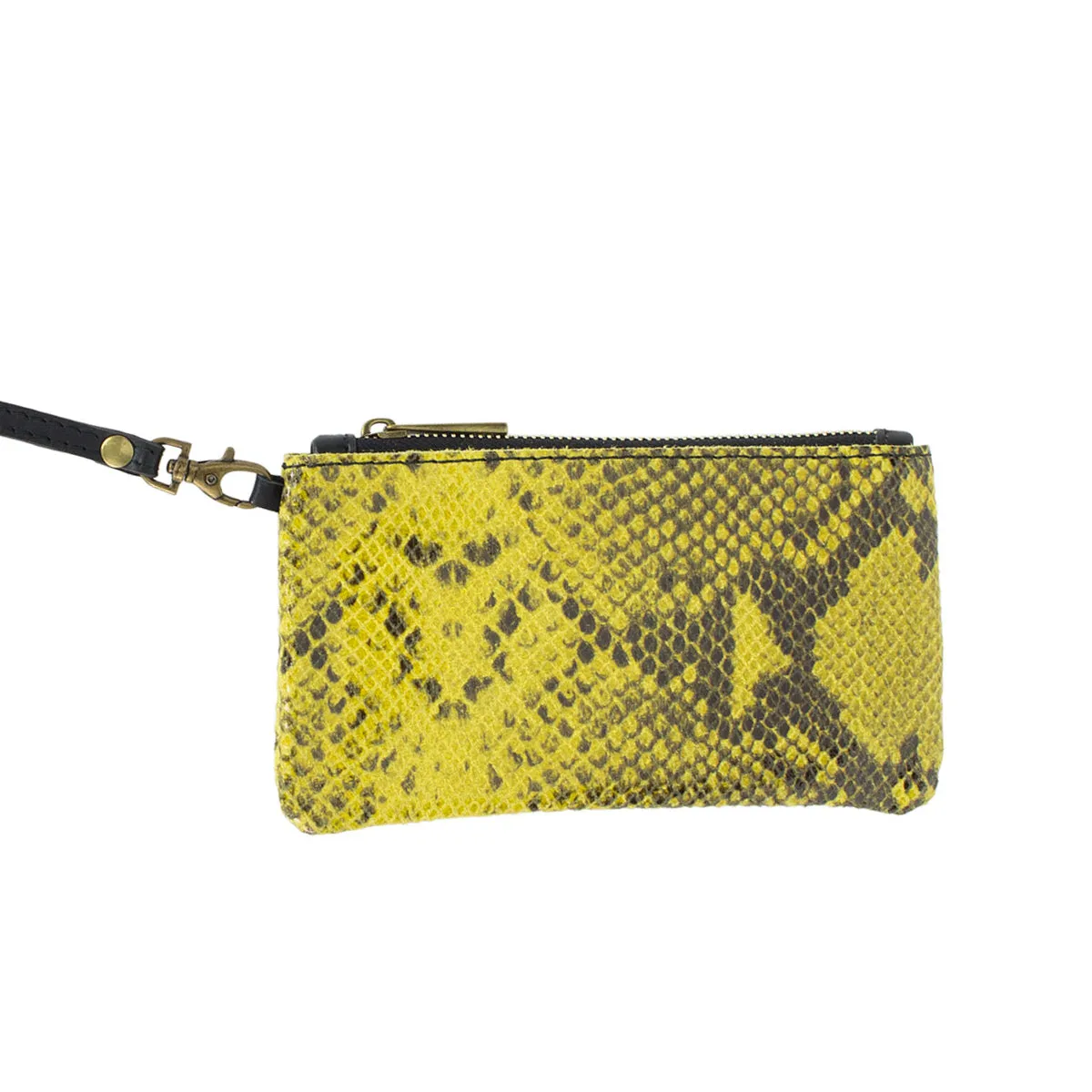 Snakeskin Clutch Wristlet