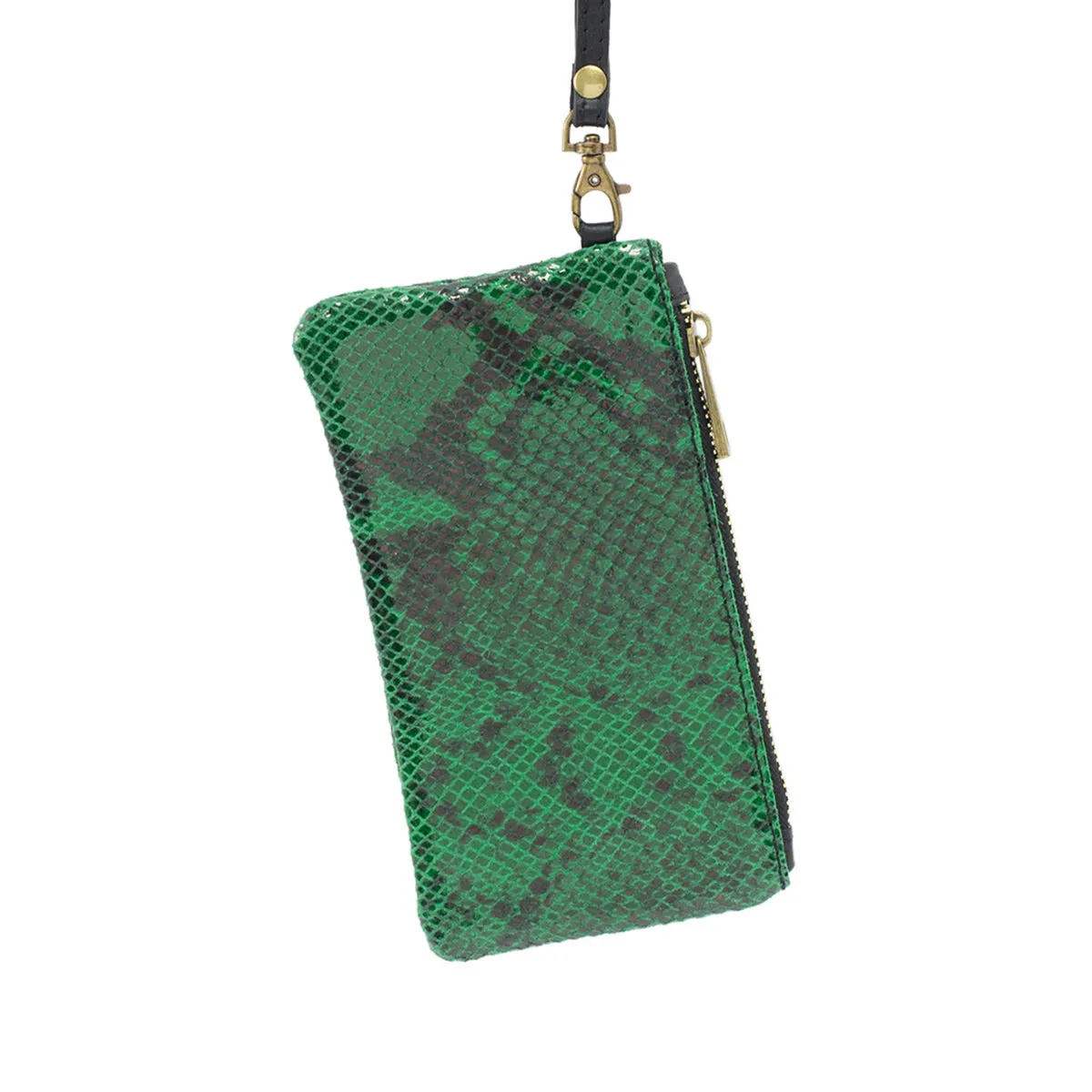 Snakeskin Clutch Wristlet