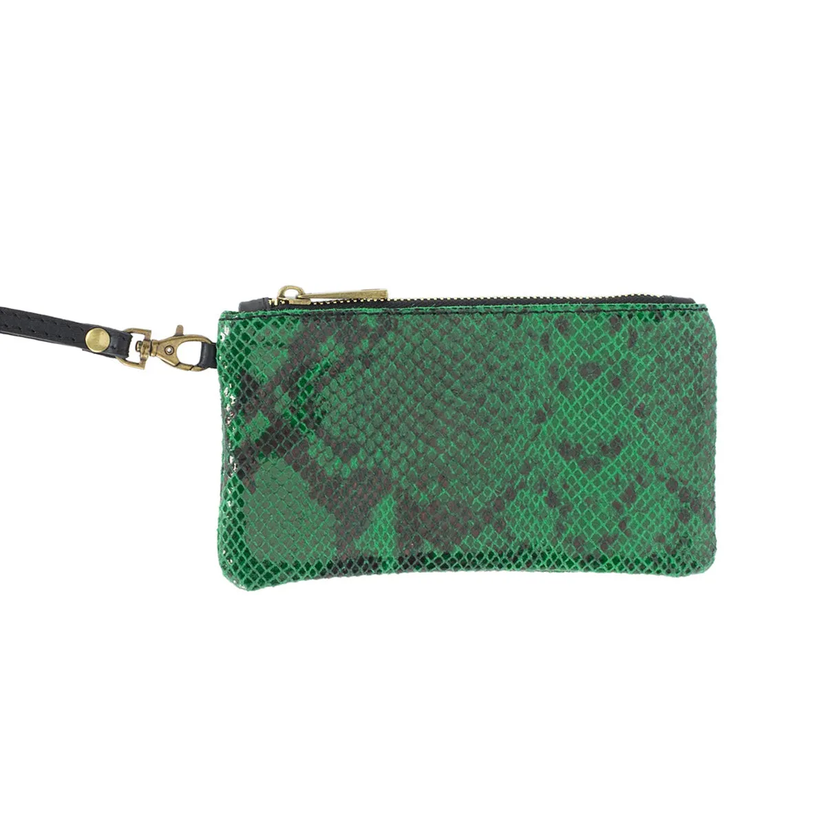 Snakeskin Clutch Wristlet