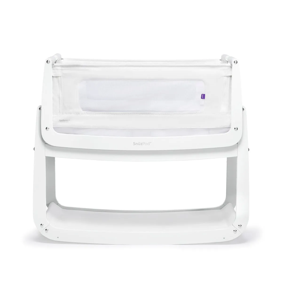 SnuzPod 4 Bedside Crib Essential Bundle - White