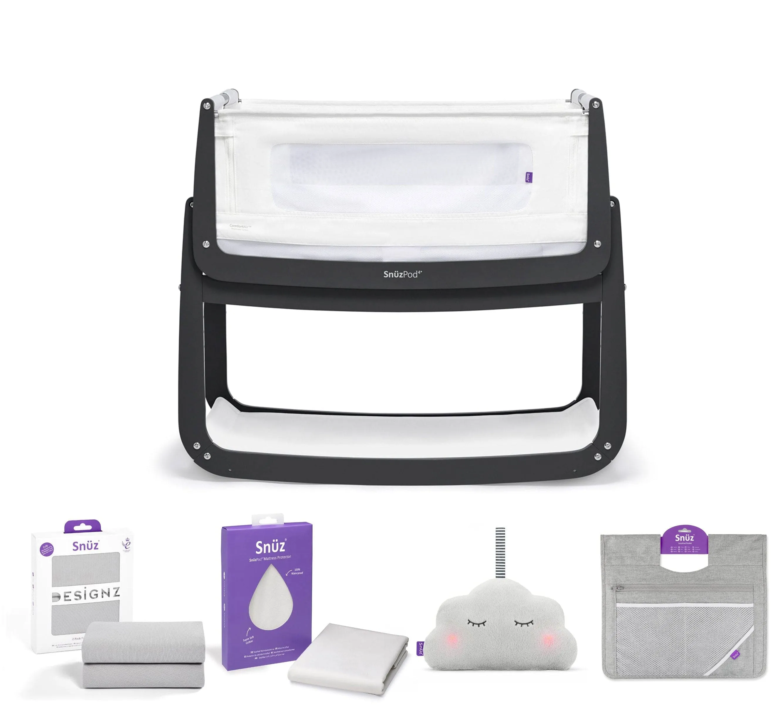SnuzPod 4 Comfort Bundle (Slate)