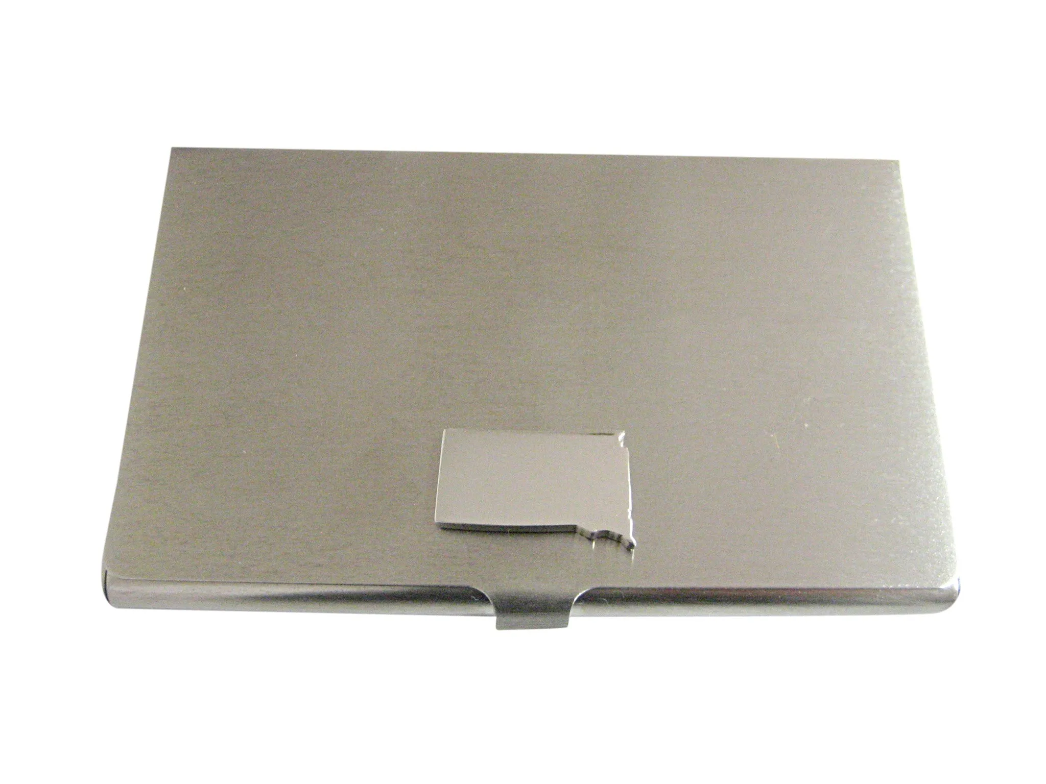 South Dakota State Map Shape Business Card Holder