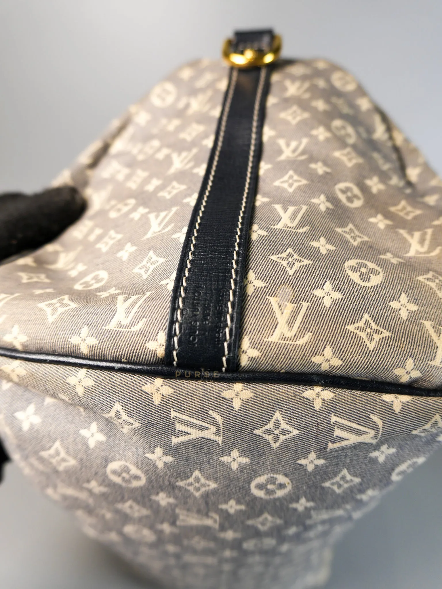 Speedy 30 Bandouliere Idylle in Monogram Denim Canvas (Date Code: MB3171)