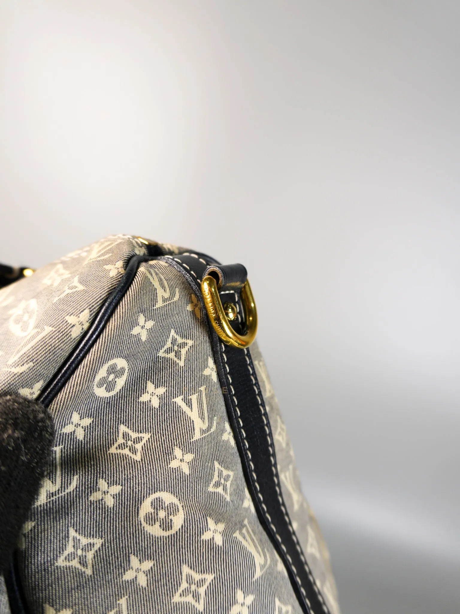 Speedy 30 Bandouliere Idylle in Monogram Denim Canvas (Date Code: MB3171)