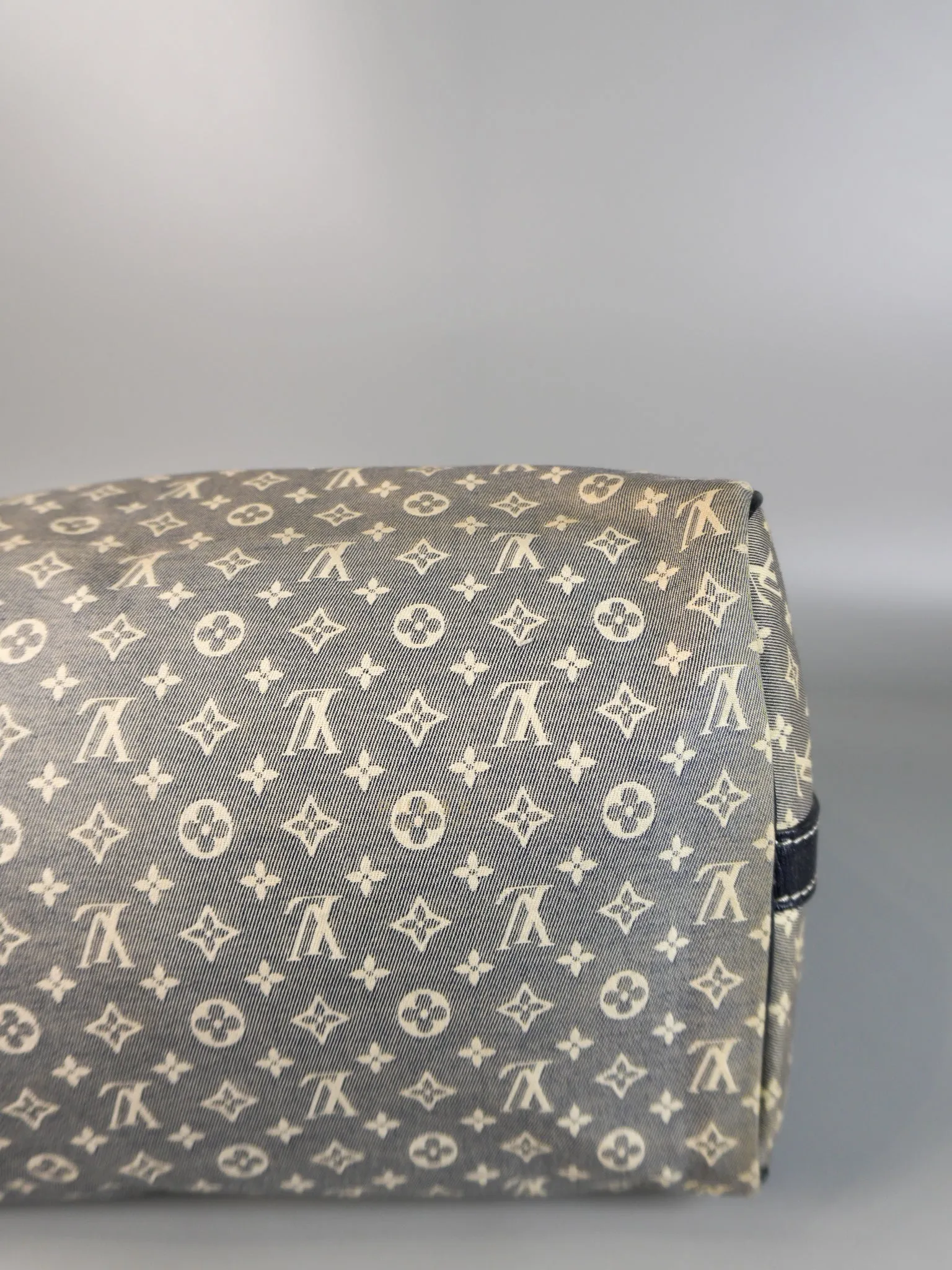 Speedy 30 Bandouliere Idylle in Monogram Denim Canvas (Date Code: MB3171)