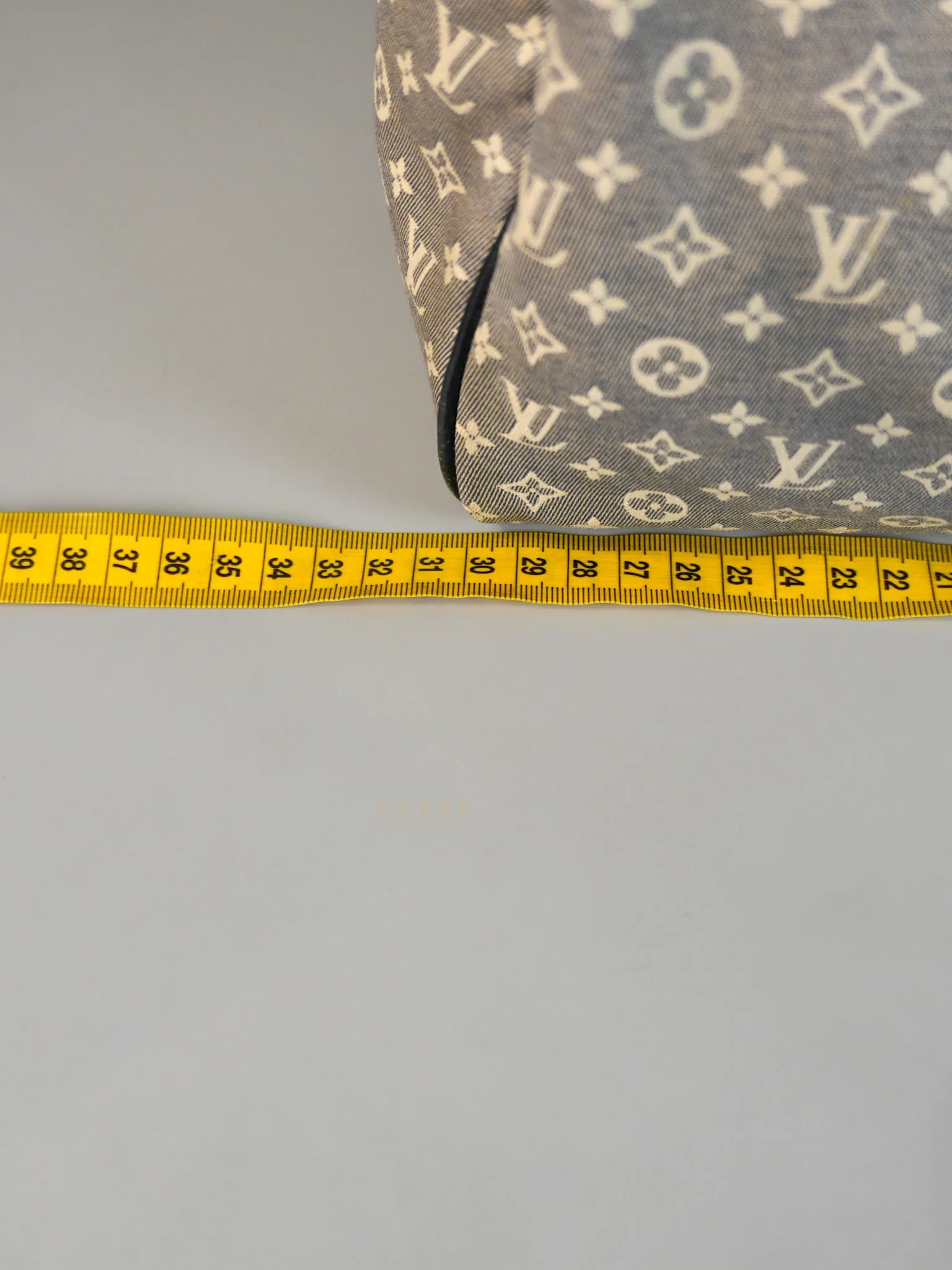 Speedy 30 Bandouliere Idylle in Monogram Denim Canvas (Date Code: MB3171)