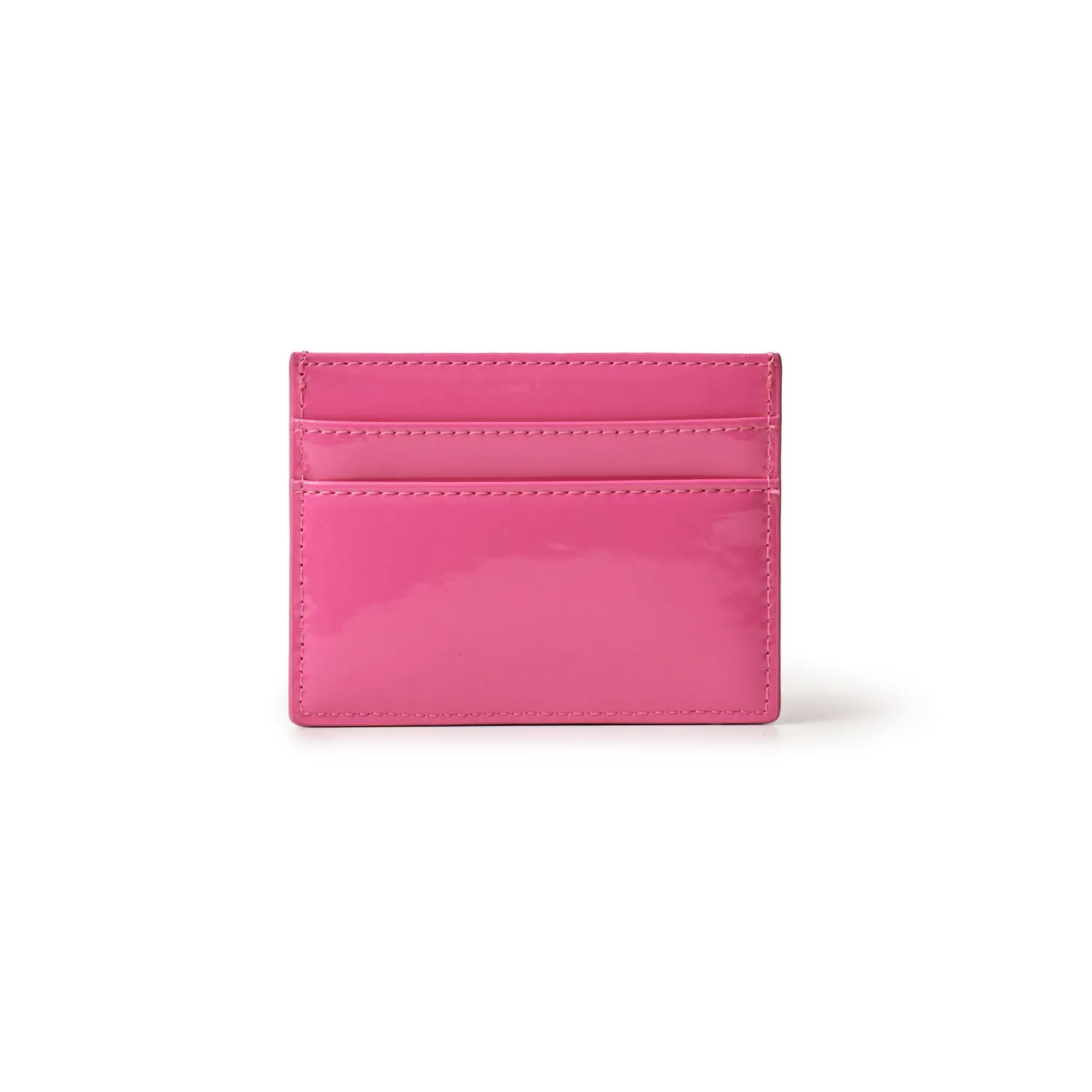 STANDARD GOLD CARD HOLDER - MIRROR HOT PINK