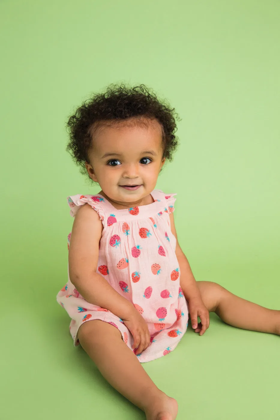 Strawberry Dress   Bloomer Set