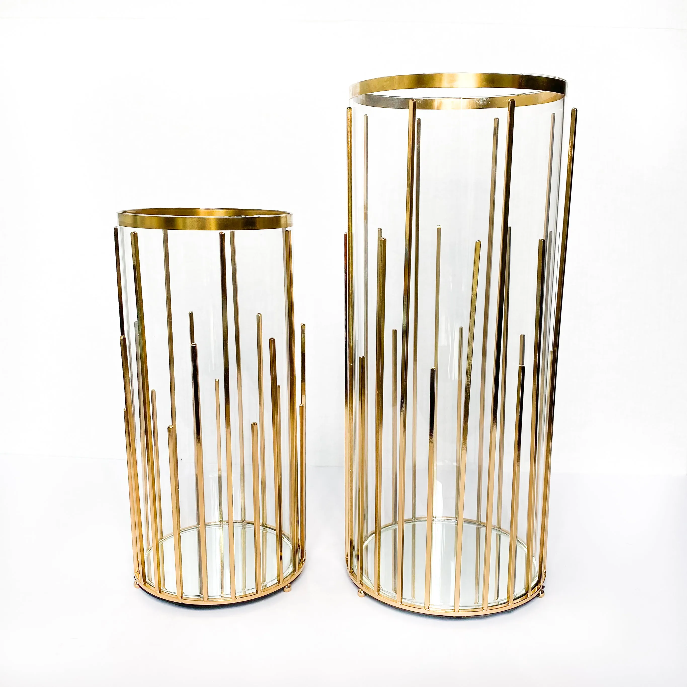 Stripes Candle Holders